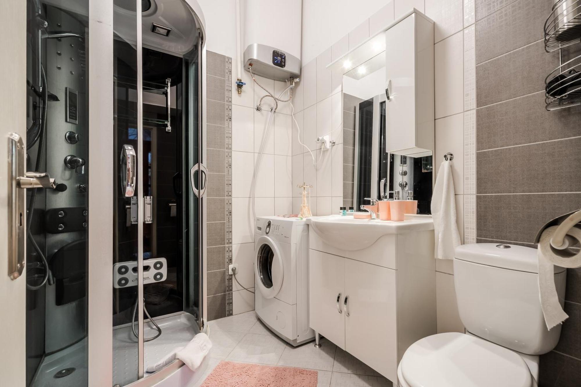 Bpr Stylish Mosaic Home With Terrace 布达佩斯 外观 照片